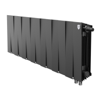 Радиатор биметаллический Royal Thermo PianoForte Noir Sable VDR 300 x 100 14 секц. (нижн. подкл.)