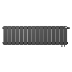 Радиатор биметаллический Royal Thermo PianoForte Noir Sable VDR 300 x 100 16 секц. (нижн. подкл.)