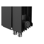 Радиатор биметаллический Royal Thermo PianoForte Noir Sable VDR 300 x 100 8 секц. (нижн. подкл.)