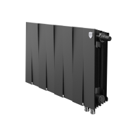 Радиатор биметаллический Royal Thermo PianoForte Noir Sable VDR 300 x 100 8 секц. (нижн. подкл.)
