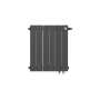 Радиатор биметаллический Royal Thermo PianoForte Noir Sable VDR 500 x 100 6 секц. (нижн. подкл.)