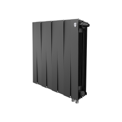 Радиатор биметаллический Royal Thermo PianoForte Noir Sable VDR 500 x 100 8 секц. (нижн. подкл.)