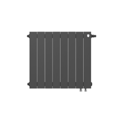 Радиатор биметаллический Royal Thermo PianoForte Noir Sable VDR 500 x 100 8 секц. (нижн. подкл.)