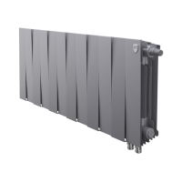 Радиатор биметаллический Royal Thermo PianoForte Silver Satin VDR 300 x 100 12 секц. (нижн. подкл.)