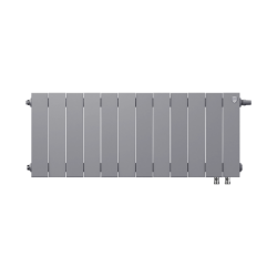 Радиатор биметаллический Royal Thermo PianoForte Silver Satin VDR 300 x 100 12 секц. (нижн. подкл.)