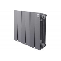 Радиатор биметаллический Royal Thermo PianoForte Silver Satin VDR 300 x 100 6 секц. (нижн. подкл.)