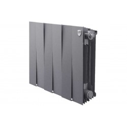 Радиатор биметаллический Royal Thermo PianoForte Silver Satin VDR 300 x 100 6 секц. (нижн. подкл.)