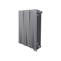 Радиатор биметаллический Royal Thermo PianoForte Silver Satin VDR 500 x 100 6 секц. (нижн. подкл.)