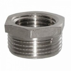 STOUT Футорка никелированная 2"х1"1/2