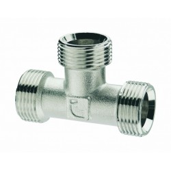 STOUT Тройник НН никелированный 1/2"х1/2"х1/2"