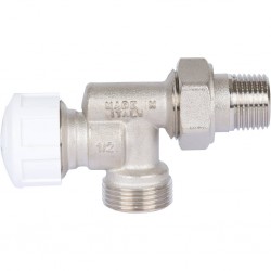 STOUT Клапан термостатический, осевой 1/2" х 3/4"ЕК (подключение евроконус)