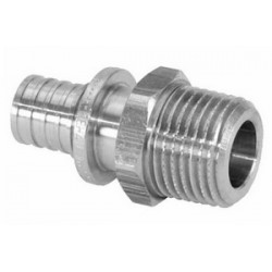 Соединитель РЕХАУ Therm S лат.оцинк. 17х1/2" нар.