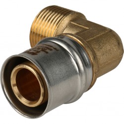 STOUT Угольник-переходник с наружной резьбой 1/2"х16 прессовой