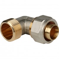 STOUT Угольник-переходник с наружной резьбой 1 1/4"x32 винтовой